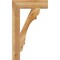 Ekena Millwork Olympic Block Rough Sawn Bracket, Western Red Cedar, 4"W x 18"D x 30"H BKT04X18X30OLY05RWR - alternate 4